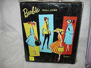 BARBIE DOLL CASE 1961 by MATTEL rare and beautiful  