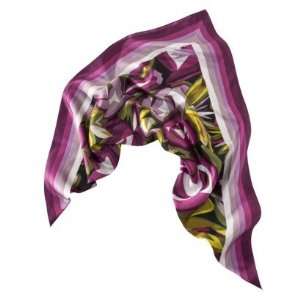  Missoni for Target Womens Floral Silk Scarf   Purple 