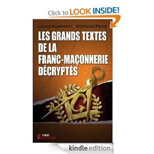 Les grands textes de la franc maçonnerie décryptés (French Edition 