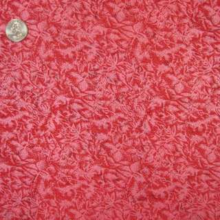 Michael Miller Quilt Fabric Fairy Frost Blood Red New  