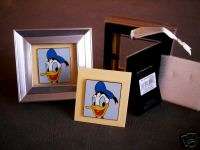 Disney DONALD DUCK Retired Jumbo Mini Framed Pin Mickey  