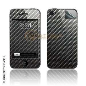  Smart Touch Skin for iPhone 4, Carbon Fiber Cell Phones 