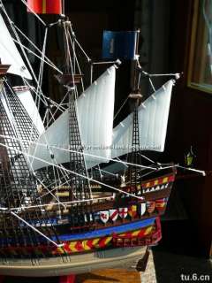 100 Spanish Galleon sail boat model kit  