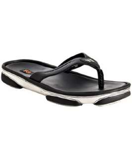 Adidas Y 3 black leather Slide Beach thong sandals   up to 
