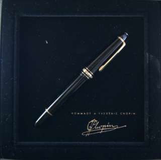 MONTBLANC HOMMAGE A FREDERIC CHOPIN PEN, NEW OLD STOCK, A GREAT PEN 