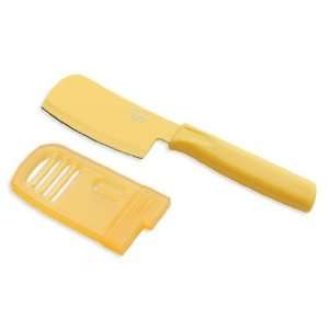  Kuhn Rikon Mini Cheese Cleaver / Prep Knife Yellow 