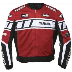  Joe Rocket Yamaha Champion Mesh Jacket   Small/Red/Black 