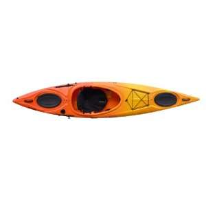 Riot Kayaks Enduro 12 HV Flatwater Day Touring Kayak (Yellow/Orange 