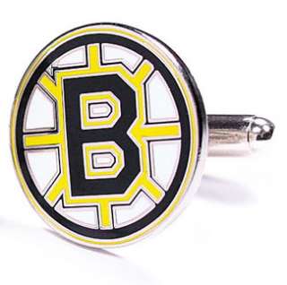 NHL Boston Bruins Hockey CUFFLINKS Authentic Officially Licensed PD 