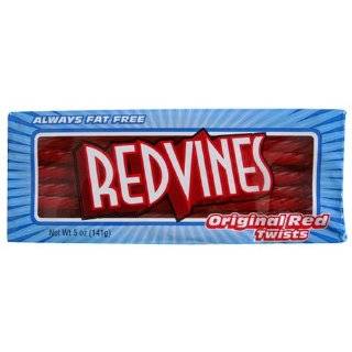 Red Vines, Original Red Twists, 5 Ounce Packages (Pack of 24)