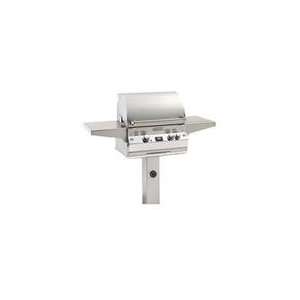   Aurora A430 Natural Gas Grill With Rotisserie On In G