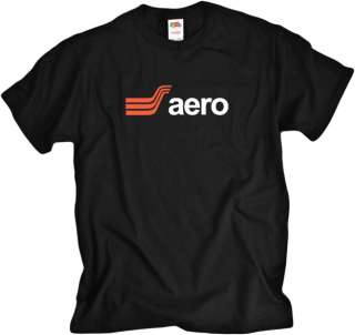 Aero Contractors Retro Logo Nigerian Airlines T Shirt  