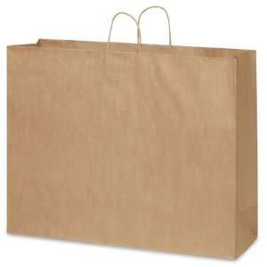   18 3/4 Magnum Kraft Paper Shopping Bags