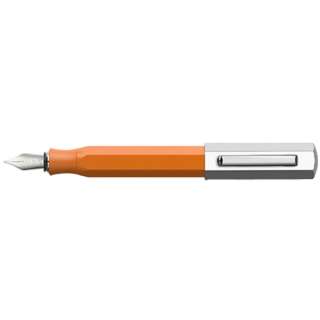   notepads notebooks faber castell ondoro orange fountain pen medium