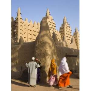  Djenne Mosque, the Largest Mud Structure in World, UNESCO 