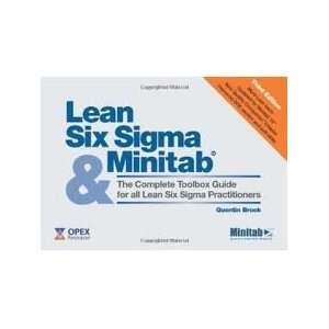 Lean Six Sigma and Minitab 3th (third) edition Quentin 