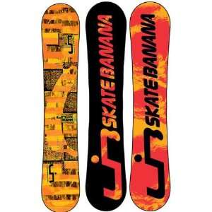  LibTech Skate Banana BTX Narrow Snowboard Orange  145cm 