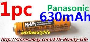 Panasonic Original HHR 65AAABU Rechargeable Phone Battery AAA 1.2V 