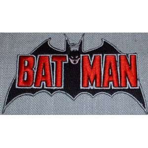  BATMAN 1960s Comic Book Cape Embroidered Logo PATCH 