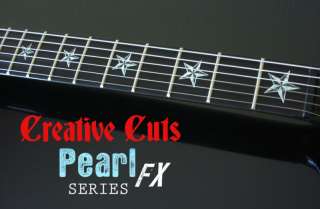 Nutical Star MOP+Black Pearl Guitar Vinyl Decal Inlays  
