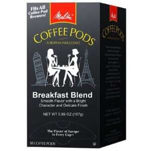  Melitta OneOne Java Pods,Breakfast Blend Coffee, 18 ct 