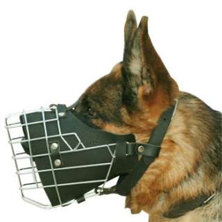K9 Professional Police Basket Fully Padded Muzzle  