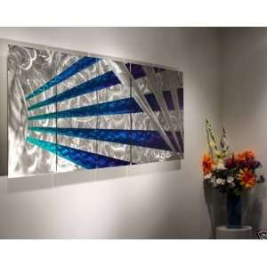 Modern Painting on Metal Wall Art, Abstract Wall Sculpture 