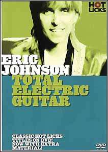 Eric Johnson Total Electric Guitar Hot Licks DVD NEW  