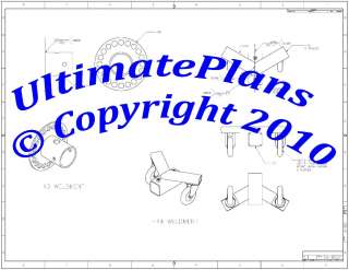 ROTISSERIE PLANS ULTIMATE Auto Car Body **  