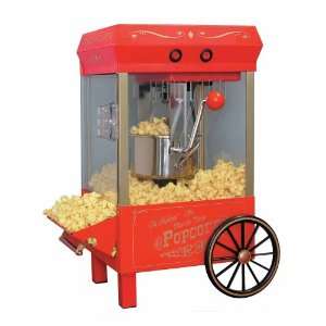  Nostalgia Kettle Popcorn Maker Red