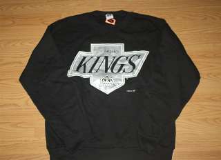 Vintage LA Los Angeles Kings crewneck sweatshirt NWT 90s Gretzky NHL 