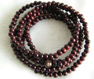 Tibetan 216 Natural Sandalwood Prayer Beads Mala AAA  