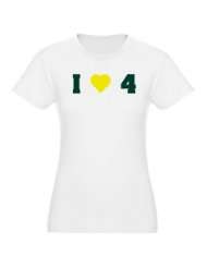 Packers Love Baby Doll T Football Jr. Jersey T Shirt by 