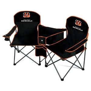   Bengals NFL Deluxe Folding Conversation Arm Chair by Northpole Ltd