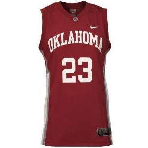  Nike Oklahoma Sooners #23 Crimson Youth Replica Basketball Jersey 