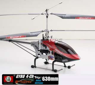 63CM SH 8830 2.4GHz 4 Channel Metal RC Helicopter GYRO  