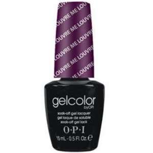 GelColor by OPI Soak Off Gel Laquer nail polish   Louvre Me Louvre Me 