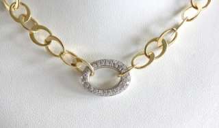 Roberto Coin 18K Yellow Gold Chic n Shine Diamond Necklace  