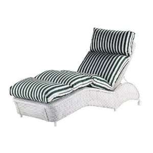   Flanders Wicker Cushion Patio Chaise 6025070 925: Patio, Lawn & Garden