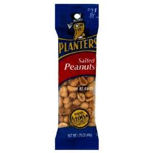 Planters Tube Salt Peanut 1.7 oz. (Pack of 18)  Grocery 