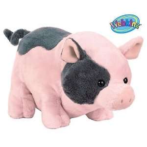  Webkinz Plush Stuffed Animal Pot Belly Pig: Toys & Games