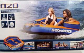   Doo 020 SEADOO Towable 1 2 Person Water Tube Boat Lake Ski Inflatable