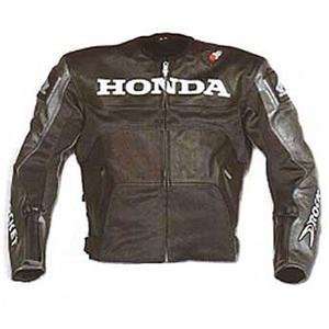    Joe Rocket Honda HRC Leather Jacket   44/Black/Grey Automotive