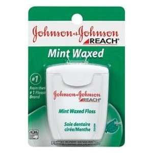  Reach Mint Flavored Waxed Dental Floss 55YD Health 