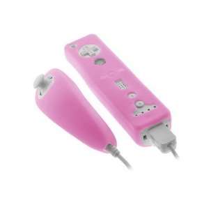   Tone Silicone Skin Case for Nintendo Wii Remote Control & Nunchuk Pink