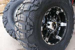   XD Spy Wheels Rims Nitto Mud Grappler 33 Tires Chevy Silverado GMC