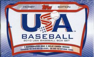 2010 Topps USA Baseball Team Factory Set (Box)  