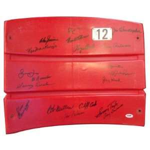Autographed 1962 New York Mets Signed Shea Stadium Seatback   Sports 