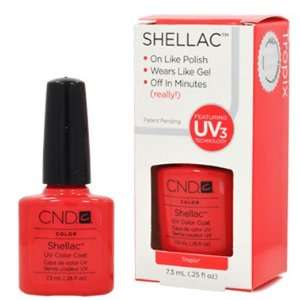  CND Shellac TROPIX Gel UV Nail Polish 0.25 oz Manicure 