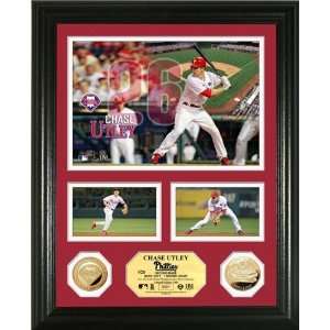   Phillies Gold Coin Showcase Photo Mint Sports Collectibles